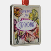 Kip Haan Waterverf Oma Naam Decoratie (Rechts)