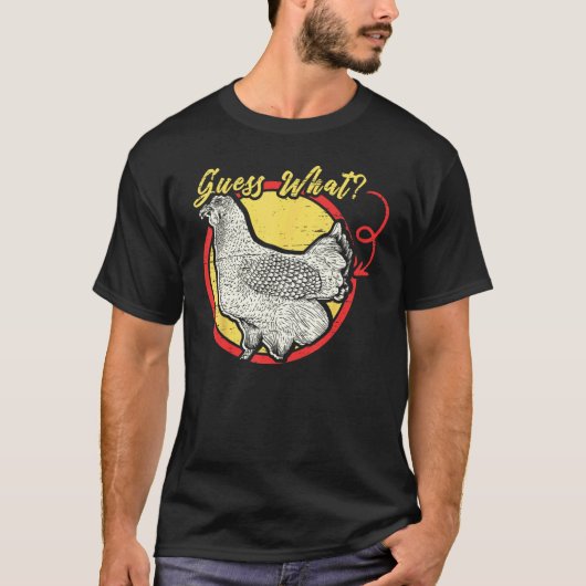 Kip Haantje Pluimvee T-shirt (Voorkant)