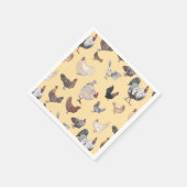 Kip Happy Paper & Party servetten (Hoek)