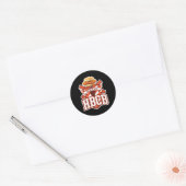Kip, Hbcb De Echte Mvp Kip Sandwich Dge Ronde Sticker (Envelop)