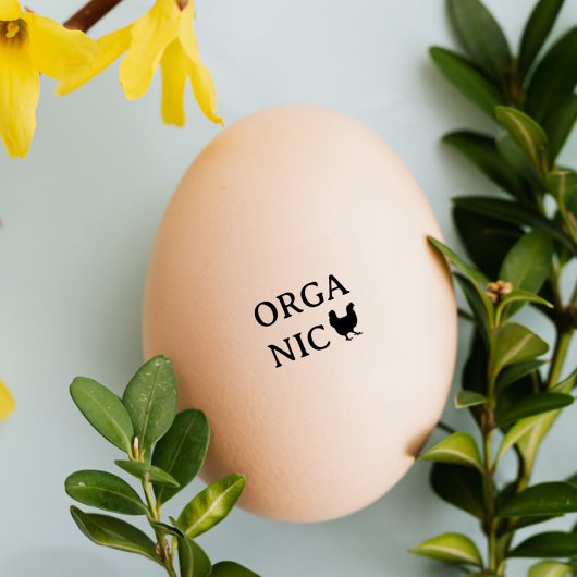 Kip, Hen Eggs | Organische eieren | Eieren Mini St Rubberstempel