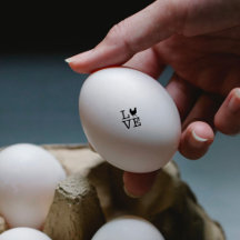 Kip, Hen Eggs | Verse eieren | Eieren Mini Stamp