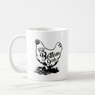 Kip Hen Fat Bottom Egg Coffee Mok