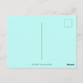 KIP HEN PARTIJ, LAND FEATHERED VRIENDEN Grappig Briefkaart (Achterkant)