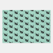 Kip Hen Running Design Wrapping Paper Sheets (Voorkant 2)