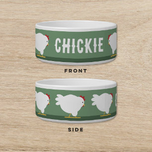 Kip Hond Kat Pet Voerbakje