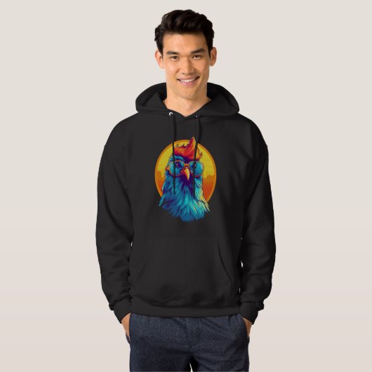 Kip  hoodie (Voorkant volledig)