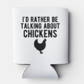 Kip - Ik heb het liever over kippen b Blikjeskoeler (Achterkant)