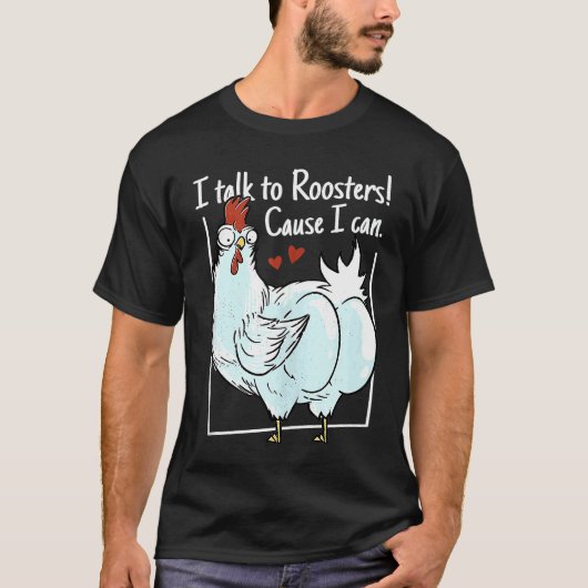 Kip Ik praat met hanen Omdat ik kan Tank Top (Voorkant)