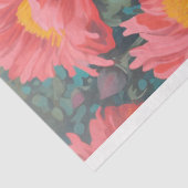 Kip in bloemen 2 Decoupage papier (Detail)