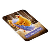 Kip in een Tutu Magneet (Rechterzijde)