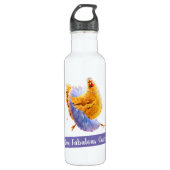Kip in een Tutu Waterfles (Voorkant)