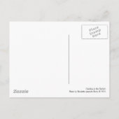 Kip in het mandje briefkaart (Achterkant)