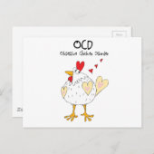 Kip in Liefde Briefkaart (Voorkant / Achterkant)