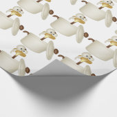Kip in soep cadeaupapier (Hoek)