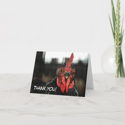 KIP-KAART: Dank u Bedankkaart (Voorkant)