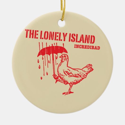 Kip Keramisch Ornament (Voorkant)