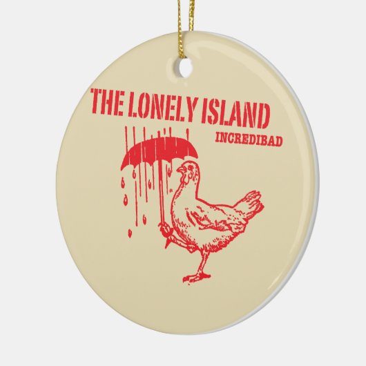 Kip Keramisch Ornament (Links)