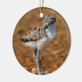 Kip Keramisch Ornament (Links)