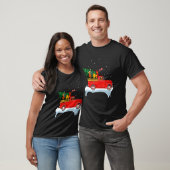 Kip Kerst Auto Kerst Kip Kleding T-shirt (Unisex)