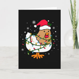 Kip Kerstboom, Kip Liefhebber Kerstmis Kaart