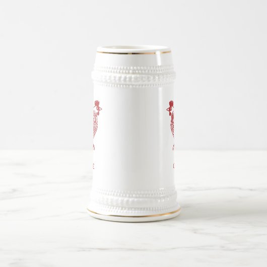 Kip Kip Gepersonaliseerd Bierpul (Center)