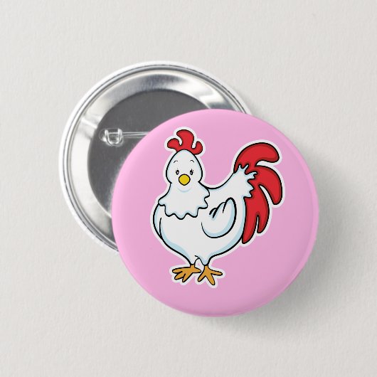 Kip-knop Ronde Button 5,7 Cm (Voorkant /achterkant)