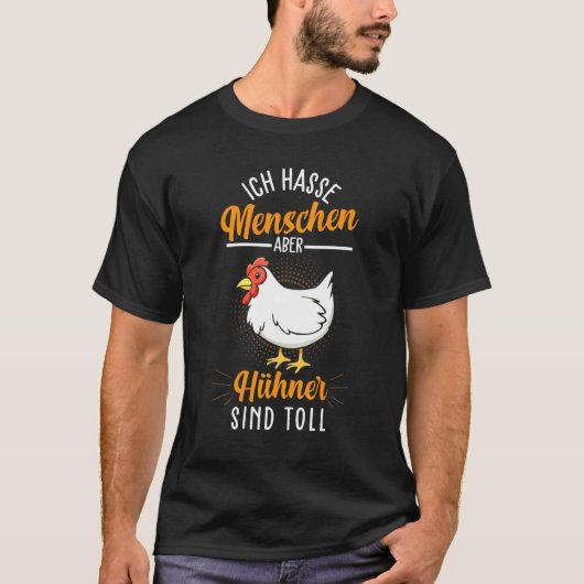 Kip Kuiken Hen Haan Kippenhouder T-shirt (Voorkant)