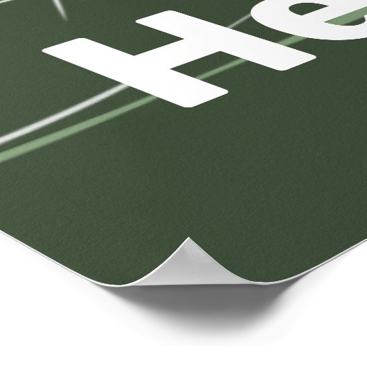 Kip & Kuikens Groene Keuken Muur Kunst Poster (Hoek)