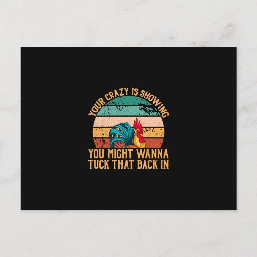 Kip-kunst die je misschien wilt briefkaart (Voorkant)