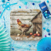 Kip Lekker Feest Papieren Bord (Feest)