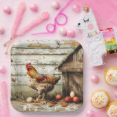 Kip Lekker Feest Papieren Bord (Feest)