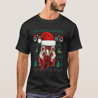Kip Lelijke Kerstman T-shirt