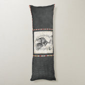 kip lichaamskussen (Achterkant (Verticaal))