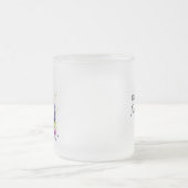 Kip Lover Gevoed door Koffie Matglas Koffiemok (Center)