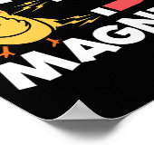 Kip Magnet Pasen Kuikens Grap Fun Kip Grappige Kip Poster (Hoek)