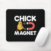 Kip Magnet Pasen Kuikens Grap Fun Kip Pun Muismat (Met muis)