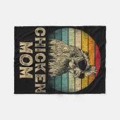 Kip Mama Kip Liefhebbers Mama Moeder's Fleece Deken (Voorkant (Horizontaal))