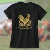 Kip Mama Pluimvee Vrouw Eier Boer T-shirt