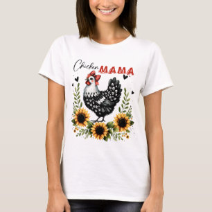 Kip Mama Retro Kippenboer T-shirt