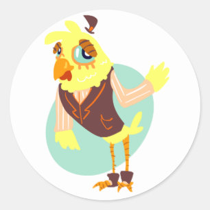 Kip Man Stickers