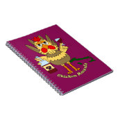 Kip Marsala ~ Grappige Kip  Notitieboek (Rechterzijde)