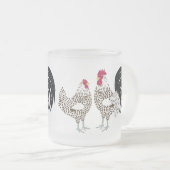 Kip Matglas Koffiemok (Voorkant rechts)