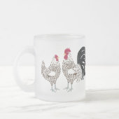 Kip Matglas Koffiemok (Links)