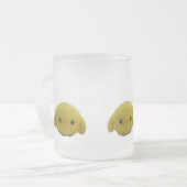 Kip Matglas Koffiemok (Voorkant links)