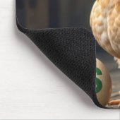 Kip met een duur ei muismat (Hoek)