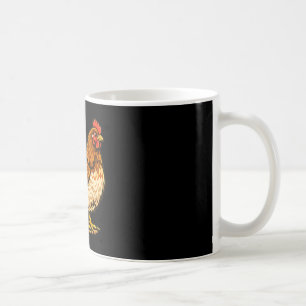 Kip Met Ei Design Kippenhouder Hen Boerderij Gi Koffiemok