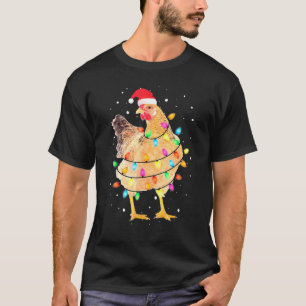 Kip met kerstlampjes Lover Ugly Sweate T-shirt