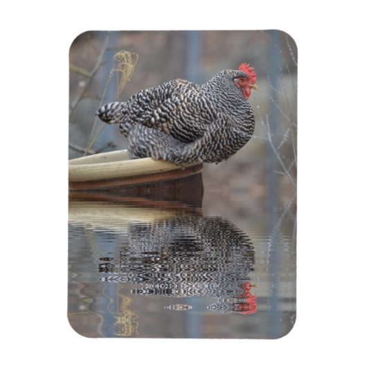 Kip met reflecties magneet (Verticaal)