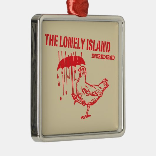 Kip Metalen Ornament (Rechts)